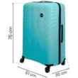 Duża walizka SwissBags Ocean 75 cm niebieski