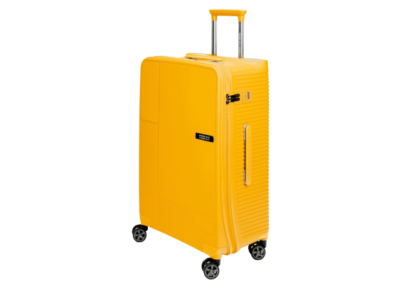 Średnia walizka SwissBags Magna 68 cm żółty