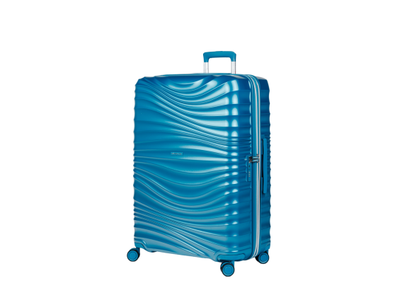 Duża walizka SwissBags Cruise 75 cm turkusowy