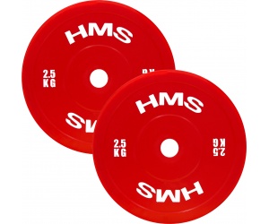 TPP02 RED TALERZ OLIMPIJSKI PE 2 x 2.5 KG HMS