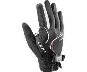Rękawice nordic walking Leki Nordic Lite Shark Long black-red