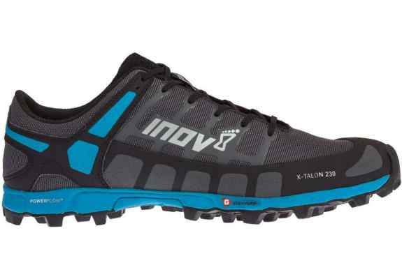 Buty inov-8 x-talon 230 szaro-niebieskie.