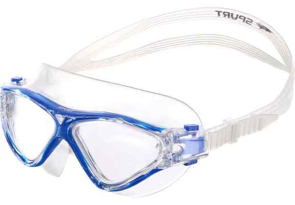 MTP02Y AF 02 CLEAR/BLUE OKULARKI/PÓŁMASKA SPURT