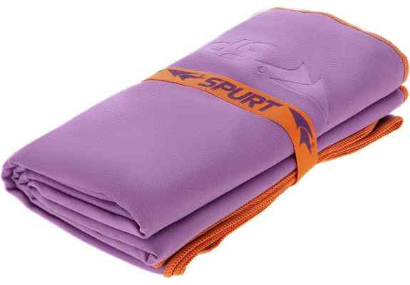 SRM12 FIOLETOWY RĘCZNIK Z MIKROFIBRY 180x100 cm SPURT