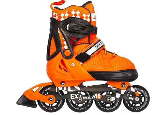 NA13911 A POMARAŃCZOWE ROZM. M (35-38)  ŁYŻWOROLKI NILS EXTREME