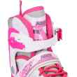 NF10927 A 2w1 DARK PINK ROZM.M(35-38) ŁYŻWOROLKI Z WYM. PŁ. FIGUROWĄ NILS EXTREME