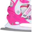 NF10927 A 2w1 DARK PINK ROZM.M(35-38) ŁYŻWOROLKI Z WYM. PŁ. FIGUROWĄ NILS EXTREME