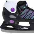 NH2255 A BLACK/VIOLET ROZM. XS(29-32) ŁYŻWY HOKEJOWE NILS EXTREME