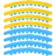 HHP022 YELLOW-BLUE HULA HOP 1,45KG 110CM HMS