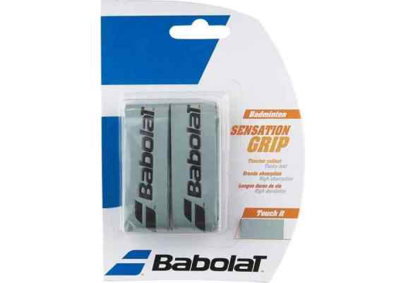 Owijka Babolat Sensation Grip x2 Srebrna 2szt.
